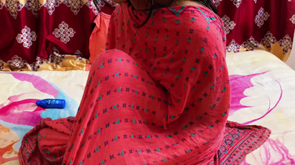 Sexy Horney Bavhi Fucking Hard When Alon in Room Sex in Devor