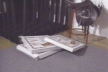 Dude Got Spanked While Licking Her Foot