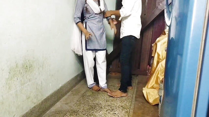 Indian College Girl in My House Again