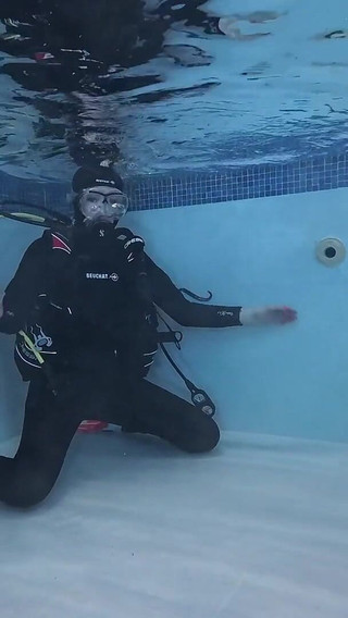 Bubble Tease: Underwater JOI in Full Scuba Gear
