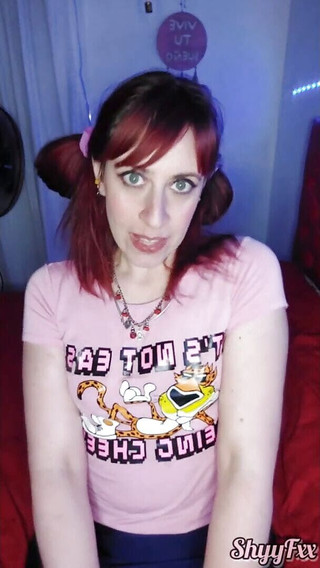 Shyy Fxx Fiery Redhead Sucks Her Boyfriend's Dick at the JOI Cinema