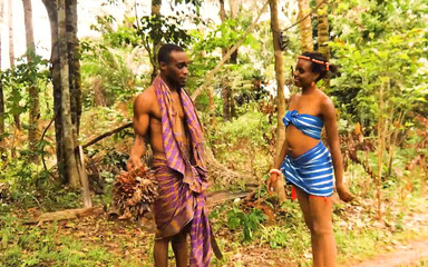 Village Experience - I Greeted a Horny Elder with a Huge Dick