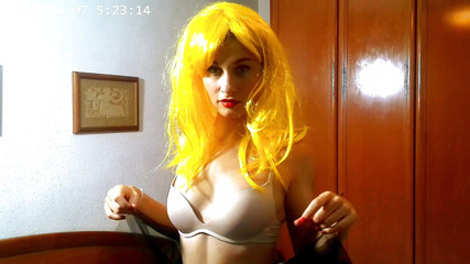 I Put My Biggest Dildo in While My Neighbor Records Me