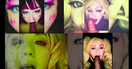 Goddess Lana Hot Sensual Dildo Sucking Compilation 1