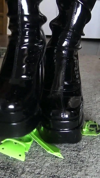 Booty Bitch in a Merciless Mood for Destruction!