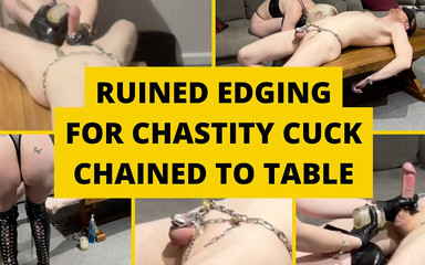 Ruined Edging Chained to Table