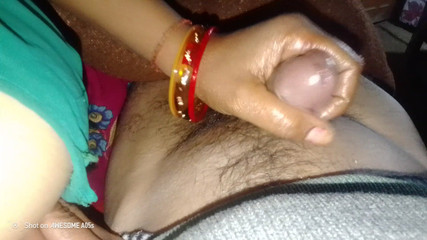 Indian Sexi Horny Step Mom Handjob Her Stepson Coock