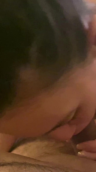 Hot MILF Next Door Showing Her Cock Sucking Skills