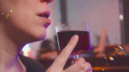 Enjoying Juice Mukbang