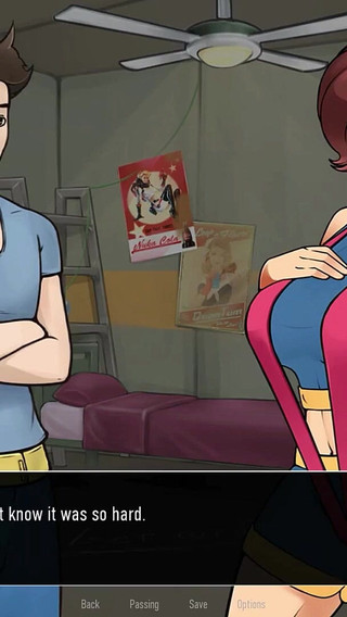 Deep Vault 69 Fallout - Part 8 - Big Boobed Teen Kissing Lesson by Loveskysan