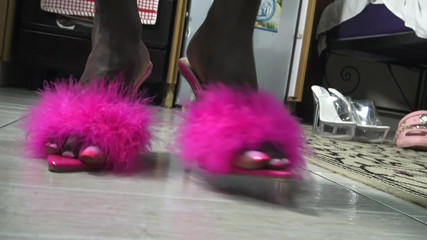 Ebony Princess Shoe Play