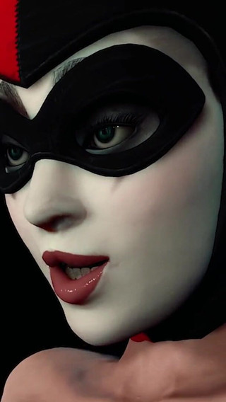 Harley Quinn Pantyhose Footjob