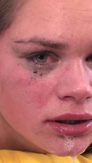 Extreme deep throat fucking by monster cock