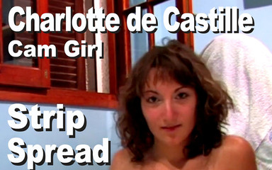 Charlotte De Castille Cam Girl Strip Pink Masturbate