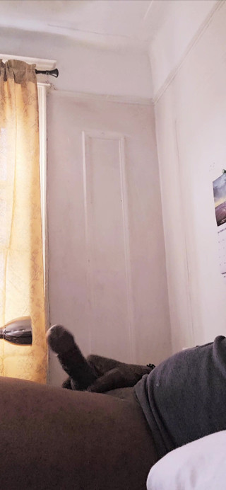 Jerked off Cuz I Didnt Have a Fat Dick to Put in My Mouth