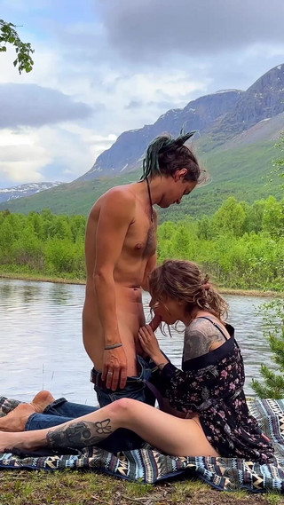 Sessa Skye - Outdoor Blowjob Compilation