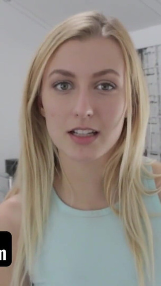 SisLovesMe - Lucky Stud Caught Horny Blonde Babe Rubbing Her Cunt Gets To Fuck Her Instead