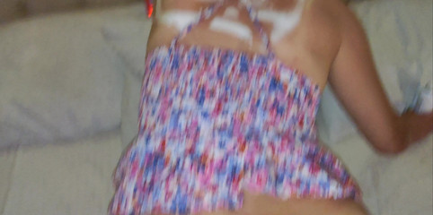 Man Help His Sexy Friend with Sunburn and Fucked Her