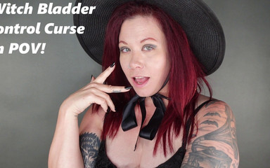 Redhead Witch Bladder Control Curse on POV