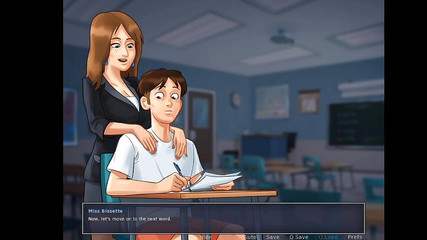 Summertime Saga Part 7 - the Horny MILF French Teacher