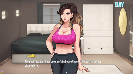 House Chores #37: Applying "cream" to My Hot Stepaunt