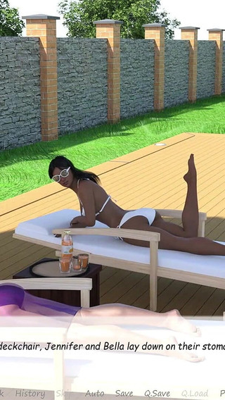 My Stepbrother's Wife #28 John Touched Bella's Boobs While Applying Sunscreen