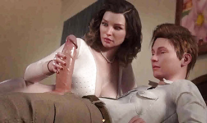 Treasure of Nadia: a guy with a very big cock and sexy MILF ep 159