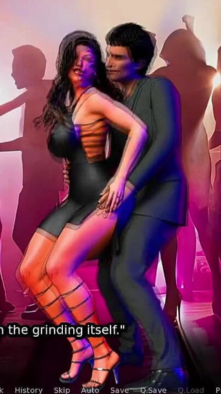 Couple's Love 08 - Cuckold Husband Watches His Hotwife Kissing Another Man in Front of Him - 3D Porn Game