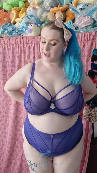 Latex Dress & Lingerie Unboxing - Solo Girl