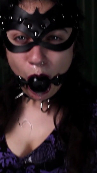 Penis-shaped Gag and Pussy Stretching Punishment - Naughty Masochist