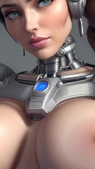 3D Hentai Cybernetic Babes - Digital Art