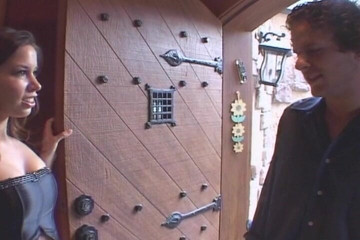 Big Boobed Brunette Babe Assfucked Hard