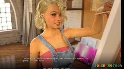 Nudist College I Fucked My Best Friend's Tight Pussy While Painting and She Loved It