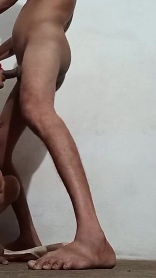 Beautiful Sonam Bhabhi Giving Blowjob & Standing Sex with Secret BF 02