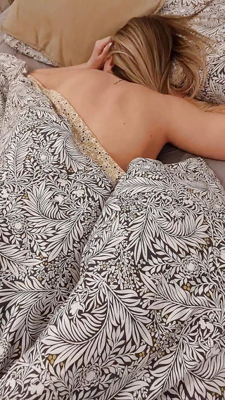 He Wakes up His Stepsister by Caressing Her and Ends up Squirting on Her!