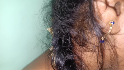 Married Women Showing Cute Llip for Her Boyfriend