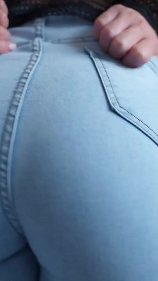 Jeans Face Sitting POV! Perfect Ass Jeans Try on Haul