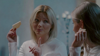 Hot lesbian nun teenagers Tiffany and Zazie enjoy anal fingering