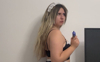 POV You Hired a Naughty Maiden