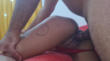 Fucking Skinny Teen's Ass