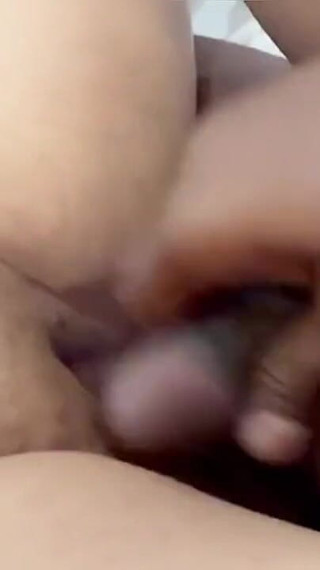 Hot Black Man Rubbing His Big Black Cock on My Clit Teasing My Pussy
