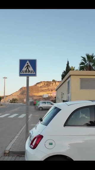 I Just Slipped Outta My Clothes and Into My New Sexy Straps Right in the Parking Lot