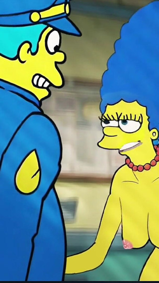 Police Sex Story. Married Housewife Fucks with Sheriff for Her Husband. a Cartoon Parody. Animation. Comic. Parody Simpson