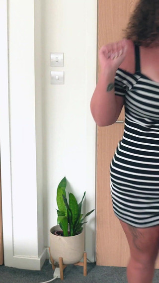 Elderly Neighbour Body Swaps with Curvy Young MILF