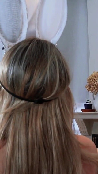 Beautiful Masked Girl Getting Fucked by a Big Cock, Submissive Slut Gets Full of a Lot of Milk