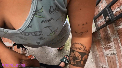 He Fucks the Neighbor When Her Husband Is Working