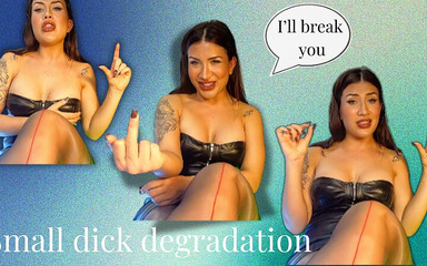 Small Dick Humiliation: I’ll Break You