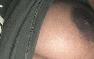 My huge black nipple boobs