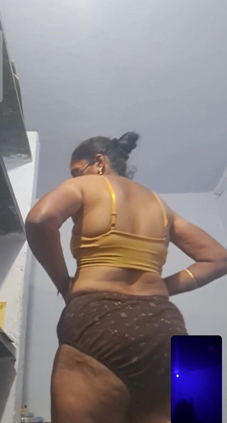Indian Tamil Stepaunty Ass Show