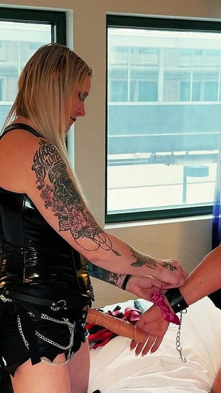 Mistress Kora Bell Gives Lovely Lana Lee an Attitude Adjustment Slaps Gags and Squirt Domination